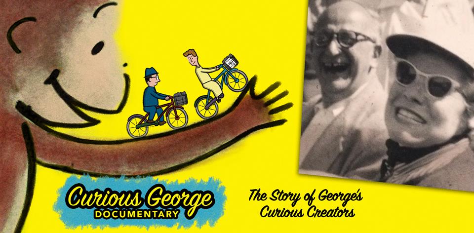 monkey business: the adventures of curious george's creators still, curious george documentary, curious george poster, the story of george's curious creators